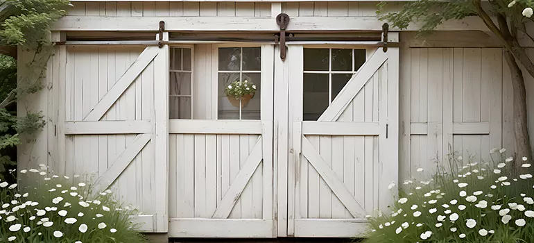 Rear Barn Door Repair in Wright, FL