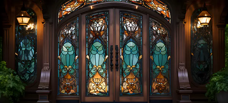 Wrought Iron Storm Door in Wright, FL